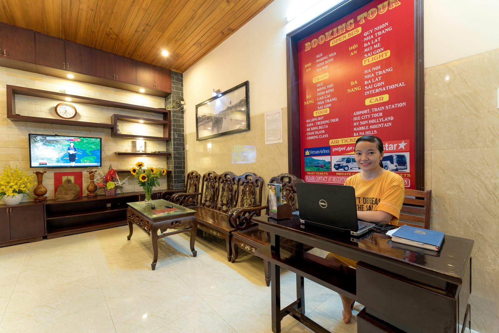 Hoa Thu Homestay Хойан Экстерьер фото